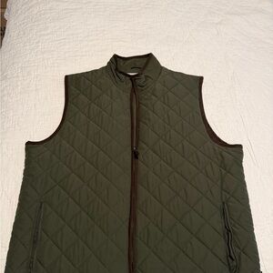 Field & Stream Olive Quilted Vest